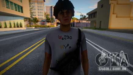 Um jovem com uma banana para GTA San Andreas
