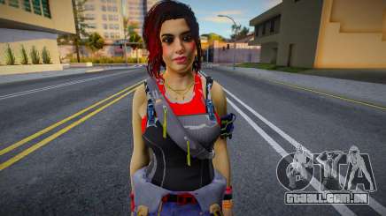 Claire Russell from CP2077 para GTA San Andreas