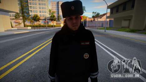Policial na forma de polícia de trânsito para GTA San Andreas