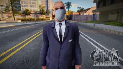 Wmyboun em uma máscara protetora para GTA San Andreas