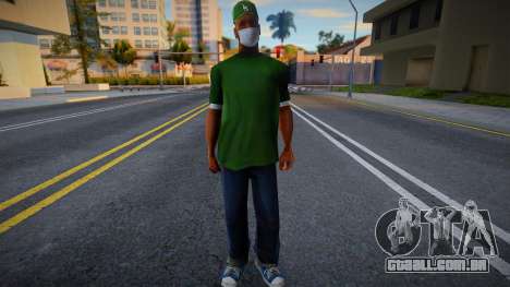 Doce em uma máscara protetora para GTA San Andreas