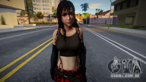 Tifa Lockhart from Final Fantasy 7 v1 para GTA San Andreas