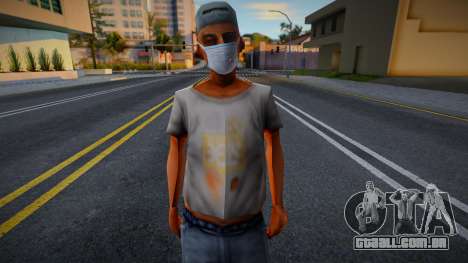 Sbmotr2 em uma máscara protetora para GTA San Andreas