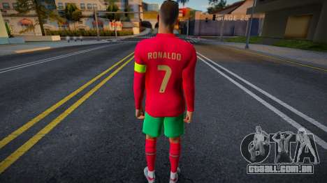 Cristiano Ronaldo - Portugal para GTA San Andreas