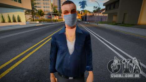 Vmaff3 em uma máscara protetora para GTA San Andreas