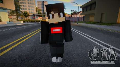 Minecraft Boy Skin 13 para GTA San Andreas