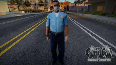 Médico 1 em uma máscara de proteção para GTA San Andreas