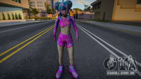 Yameii Osean World Skin para GTA San Andreas