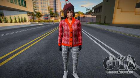 Naotora Li Christmas para GTA San Andreas