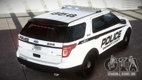 Ford Explorer 2015 GCPD (ELS) para GTA 4