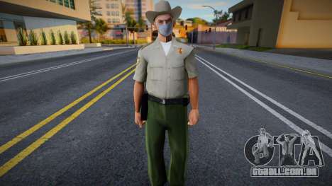 Dsher em uma máscara protetora para GTA San Andreas