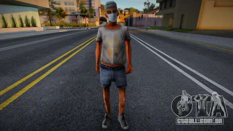 Sbmotr2 em uma máscara protetora para GTA San Andreas