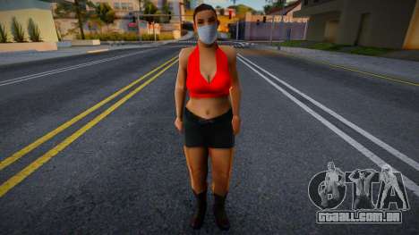 Sfypro em uma máscara protetora para GTA San Andreas