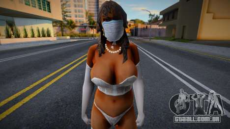 Vbfyst2 em uma máscara protetora para GTA San Andreas