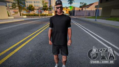 Um homem de boné e óculos para GTA San Andreas