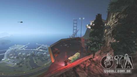 Torre Militar Abandonada para GTA San Andreas