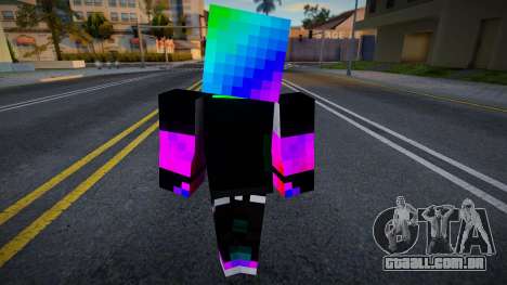 Minecraft Boy Skin 33 para GTA San Andreas