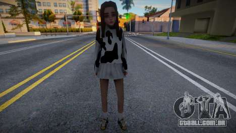 Cute Girl v7 para GTA San Andreas