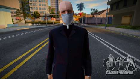 Wmoprea em uma máscara protetora para GTA San Andreas