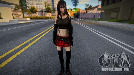 Tifa Lockhart from Final Fantasy 7 v1 para GTA San Andreas