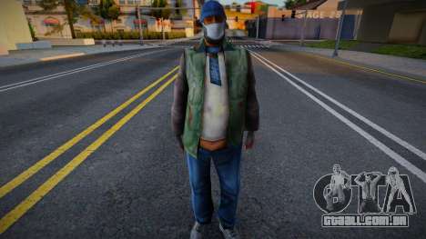 Bmotr1 em uma máscara protetora para GTA San Andreas