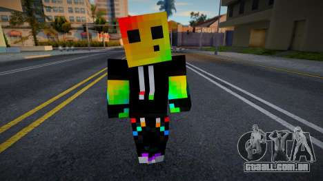 Minecraft Boy Skin 33 para GTA San Andreas