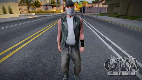 Bikdrug em uma máscara protetora para GTA San Andreas