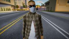 Hmycr em uma máscara protetora para GTA San Andreas