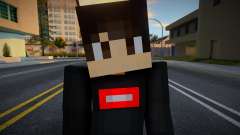 Minecraft Boy Skin 13 para GTA San Andreas