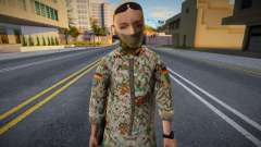 Garota de uniforme militar para GTA San Andreas