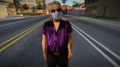 Hmori em uma máscara de proteção para GTA San Andreas