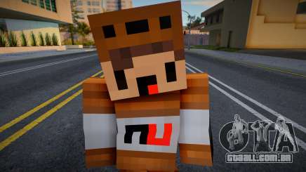 Minecraft Boy Skin 17 para GTA San Andreas