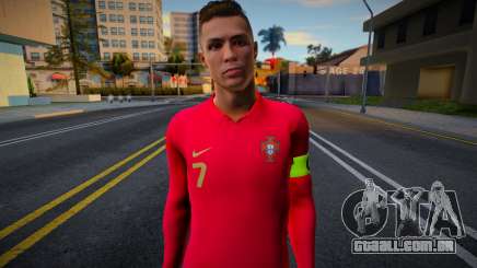 Cristiano Ronaldo - Portugal para GTA San Andreas