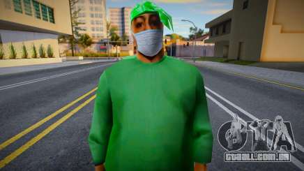 FAM1 em uma máscara protetora para GTA San Andreas