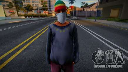Sbmytr3 em uma máscara protetora para GTA San Andreas