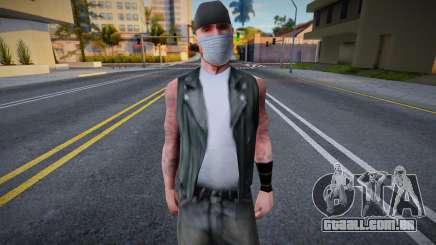 Bikdrug em uma máscara protetora para GTA San Andreas