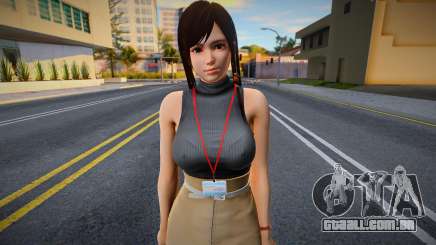 DOAXVV Kokoro - Yom Office Wear para GTA San Andreas