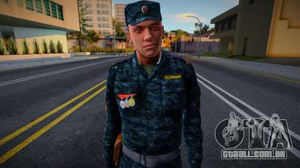 Arte. Tenente-Oficial do PSB para GTA San Andreas