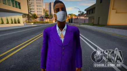 Jizzy em uma máscara protetora para GTA San Andreas