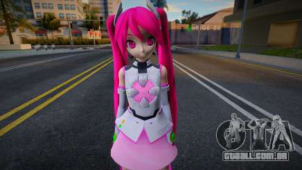 PDFT Hatsune Miku P-Style 4 para GTA San Andreas