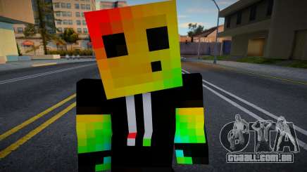 Minecraft Boy Skin 33 para GTA San Andreas