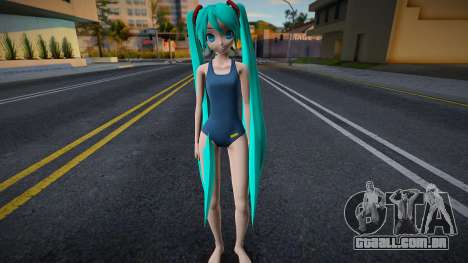 Miku swimsuit para GTA San Andreas