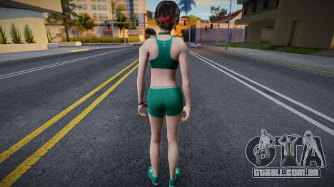 RE0 HD Rebecca Chambers Basketball Outfit para GTA San Andreas