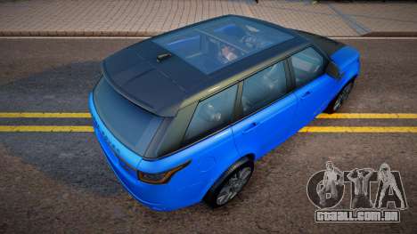 Range Rover Sport SVR 2018 para GTA San Andreas