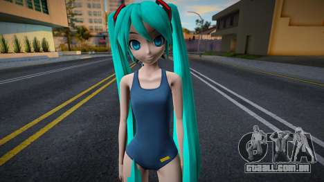 Miku swimsuit para GTA San Andreas