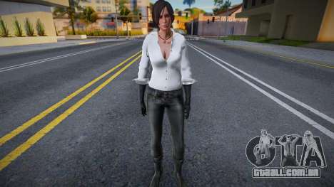 Ada Wong - Spy Outfit (White) para GTA San Andreas