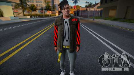 Um jovem de uma roupa elegante para GTA San Andreas