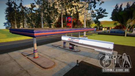 New Gas Station In Angel Pine para GTA San Andreas