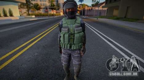 Policial de Choque de Arma III para GTA San Andreas