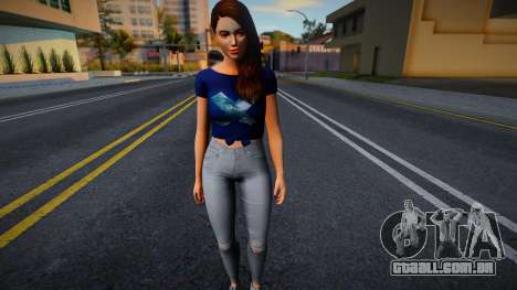 Lana Sims 4 Custom [Casual] para GTA San Andreas